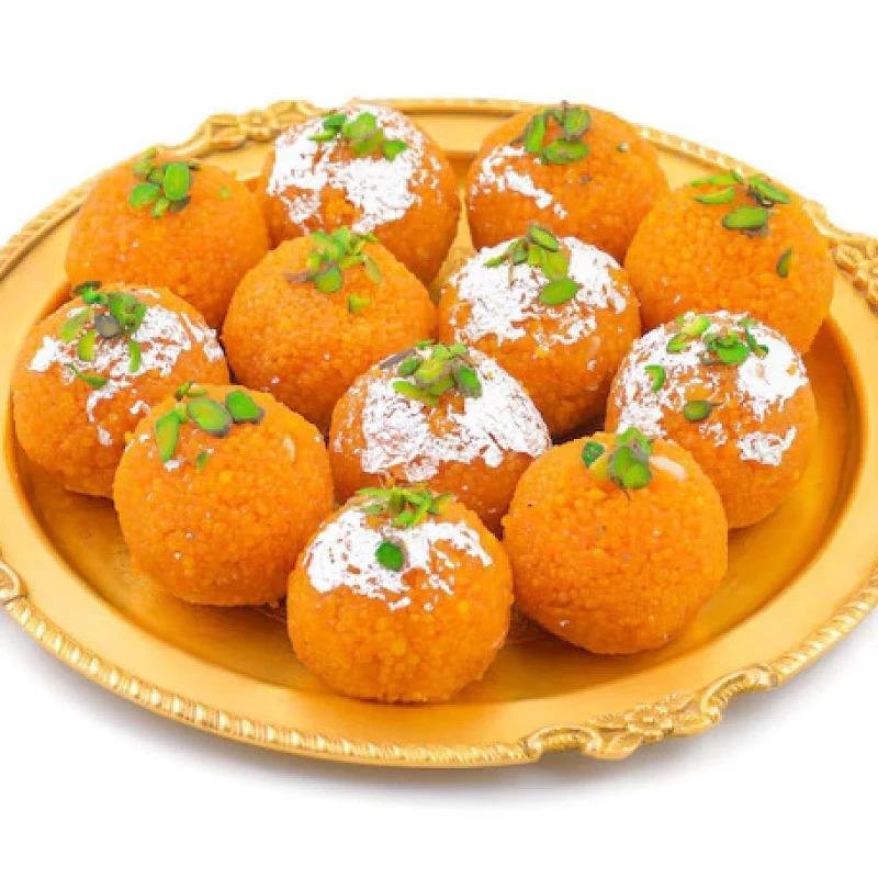 Banarasi Motichoor Boondi Laddu