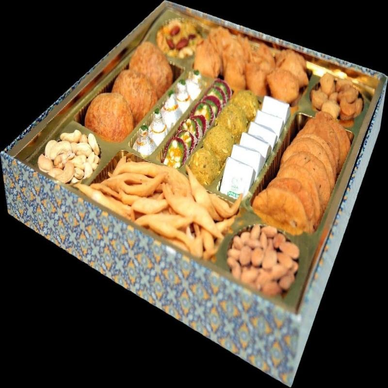 Premium Khaja, Mathri & Balushahi Gift Box