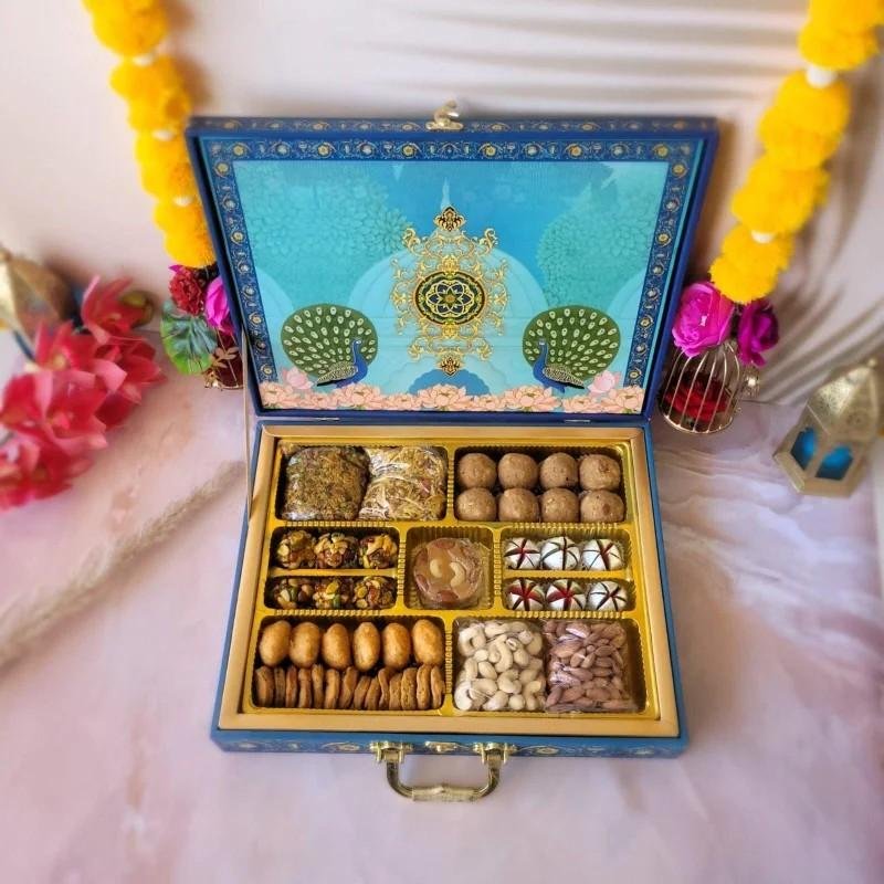 Premium Sweet, Namkeen & Dry Fruit Combo