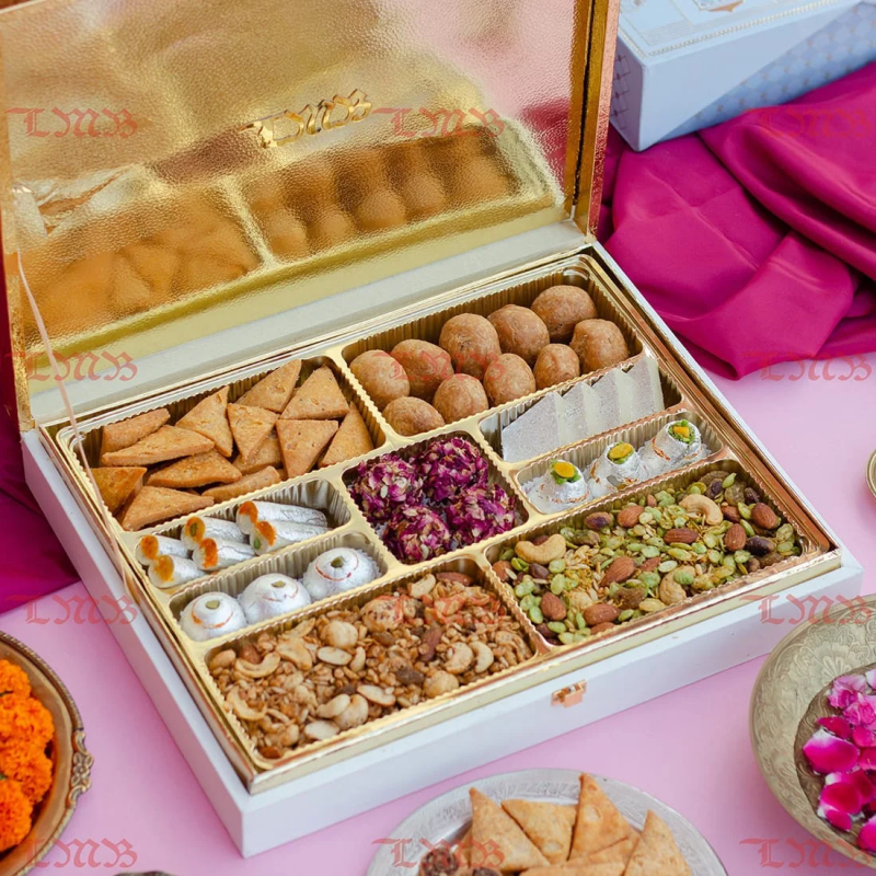 Traditional Mithai Return Gift Box